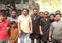 জাকির খানের মুক্তির দাবিতে আদালত প্রাঙ্গণে বিক্ষোভ রাজিব নয়ন হৃদয়ের