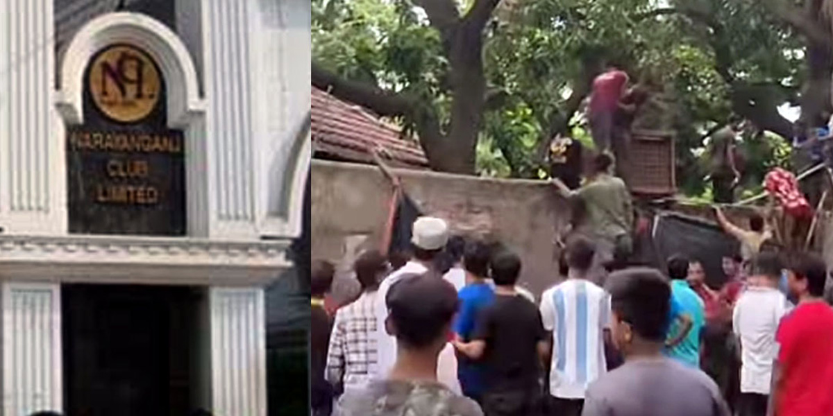 নারায়ণগঞ্জ ক্লাবে হামলা, ভাংচুর-লুটপাট