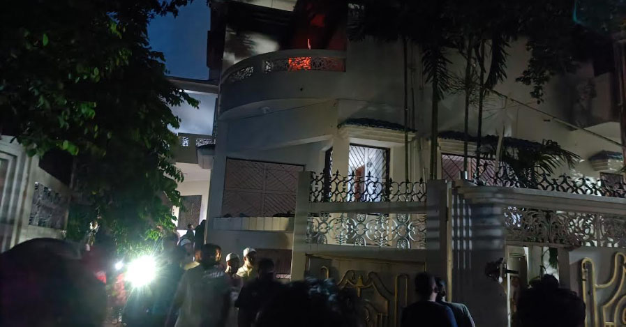 শামীম ওসমানের বাড়িতে ভাংচুর, লুটপাট