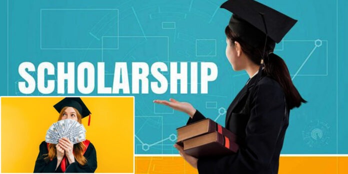 study-abroad-scholarship-application.jpg একজন শিক্ষার্থী ল্যাপটপে বিদেশে উচ্চশিক্ষার জন্য স্কলারশিপের আবেদন করছেন (A student applying for a scholarship to study abroad on a laptop)