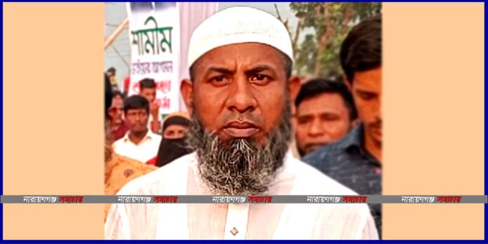 ধামগড় ইউনিয়ন পরিষদের চেয়ারম্যান ও জাতীয় পার্টির নেতা কামাল হোসেনের একটি ফাইল ছবি