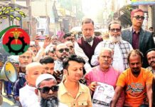 ১৮নং ওয়ার্ডে ধানের শীষের গণসংযোগে এড. আবুল কালাম, ভোটারদের ব্যাপক সাড়া