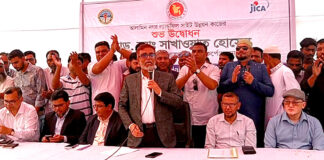 উন্নয়ন কাজে চাঁদা বা বাধা দিলে সোজা জেল: নারায়ণগঞ্জ সিটি প্রশাসক নাসিক প্রশাসক এডভোকেট সাখাওয়াত হোসেন খান।