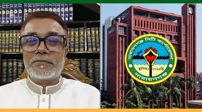 নাসিক প্রশাসক অ্যাডভোকেট সাখাওয়াৎ হোসেন খান।