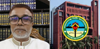 নাগরিক সুবিধা বঞ্চিত ছিল না:গঞ্জবাসী, এখন সেবা যাবে ঘরে ঘরে: নাসিক প্রশাসক সাখাওয়াত নাসিক প্রশাসক অ্যাডভোকেট সাখাওয়াত হোসেন খান।