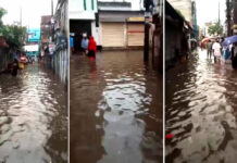 ফতুল্লায় অকাল বন্যা: হাঁটু পানিতে বন্দি কয়েক লাখ মানুষ ফতুল্লায় অকাল বন্যা: হাঁটু পানিতে বন্দি কয়েক লাখ মানুষ