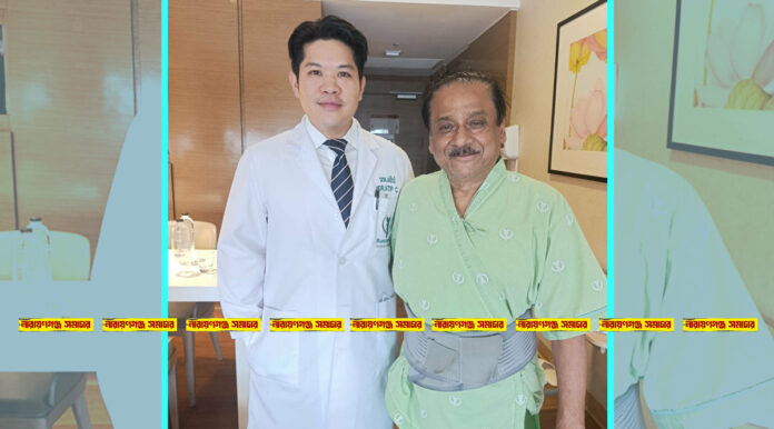 ঐতিহ্যবাহী নারায়ণগঞ্জ ক্লাবের সভাপতি ও বিশিষ্ট ব্যবসায়ী আলহাজ্ব এম. সোলেয়মান ব্যাংককে সফল অস্ত্রোপচার শেষে এখন দ্রুত সুস্থ হয়ে উঠছেন।