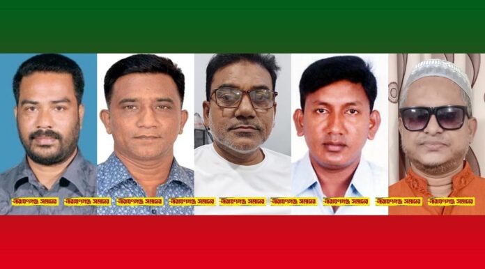 সাদেকুর রহমান সাদেক, জাহিদ হাসান রোজেল ও সাইফুল ইসলাম বিপ্লব - নারায়ণগঞ্জ বিএনপি