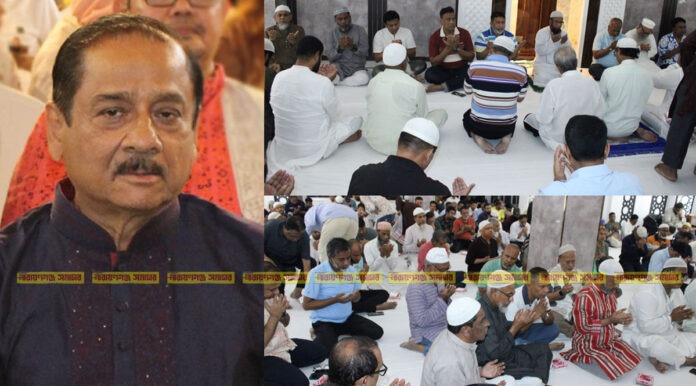 নারায়ণগঞ্জ ক্লাবে এম সোলায়মানের সুস্থতা কামনায় দোয়া মাহফিল