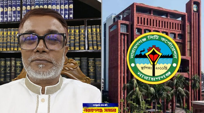 নারায়ণগঞ্জের যানজট নিরসনে সাখাওয়াত হোসেন খানের রোডম্যাপ।