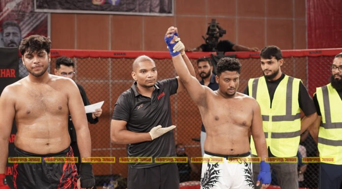 fighter-nafiz-ahmed-narayanganj-mma-dream আন্তর্জাতিক এমএমএ মঞ্চে চোখ নারায়ণগঞ্জের ফাইটার নাফিজের