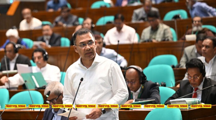 pm-tarique-rahman-national-parliament তিস্তা ব্যারেজ নিয়ে প্রধানমন্ত্রীর দৃঢ় অবস্থান: ব্যাপক প্রসংশিত