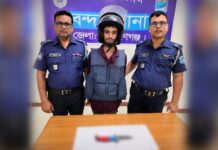 বন্দরে ডালিম হত্যা: চাকুসহ মূল আসামি গ্রেপ্তার