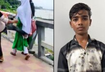 সোনারগাঁয়ে প্রকাশ্যে ছাত্রীকে লাথি মারা সেই কিশোর আটক
