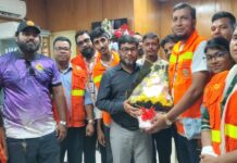 ভিক্টোরিয়া হাসপাতালে নতুন আরএমও ডা. নাজমুল হোসেন বিপুলকে ফুলেল শুভেচ্ছা