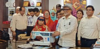 নাসিকে নারীদের আত্মকর্মসংস্থানে সরঞ্জাম, পুষ্টি সহায়তা ও ফুড কার্ট প্রদান